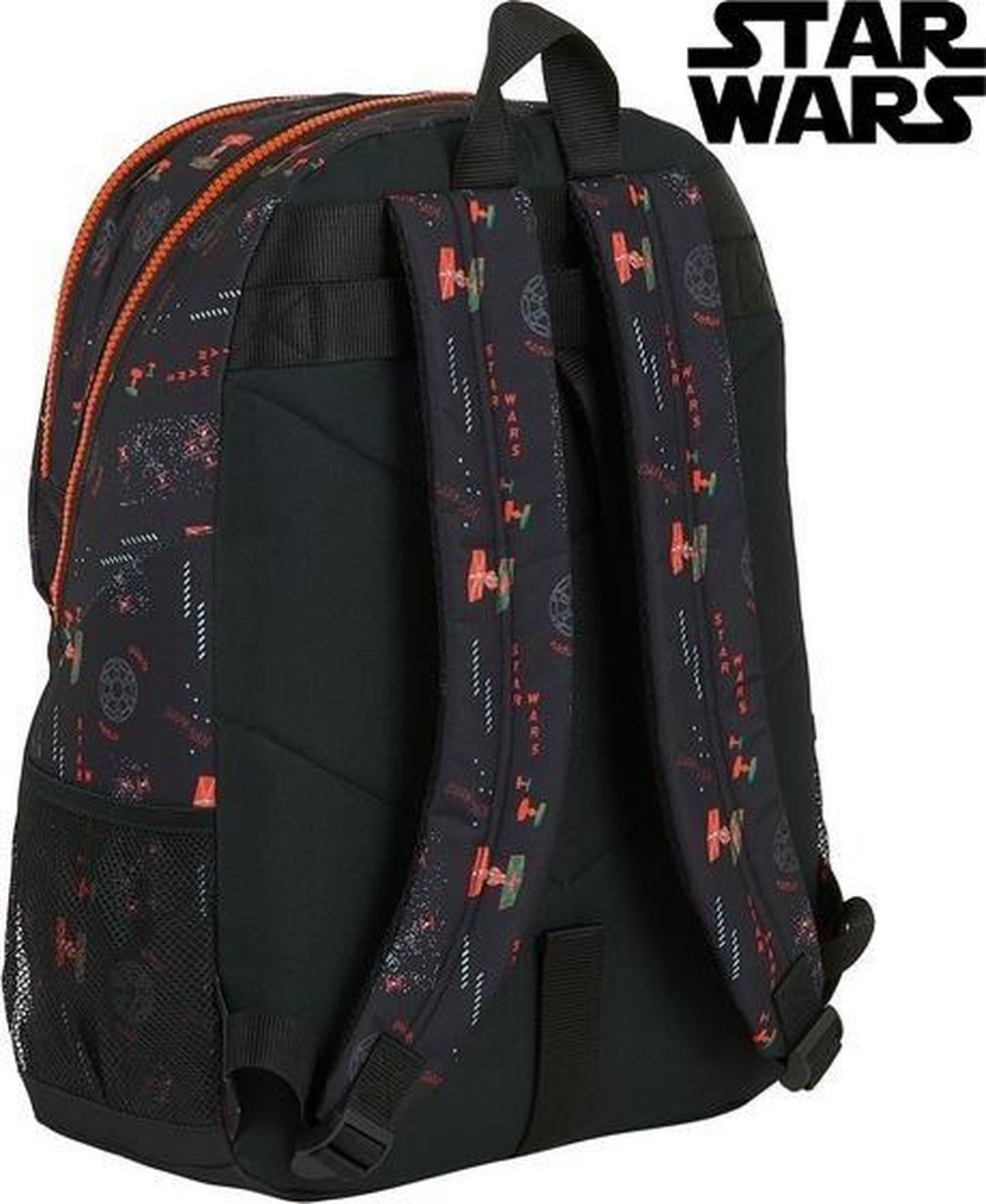 Schoolrugzak Star Wars The Dark Side Zwart Oranje