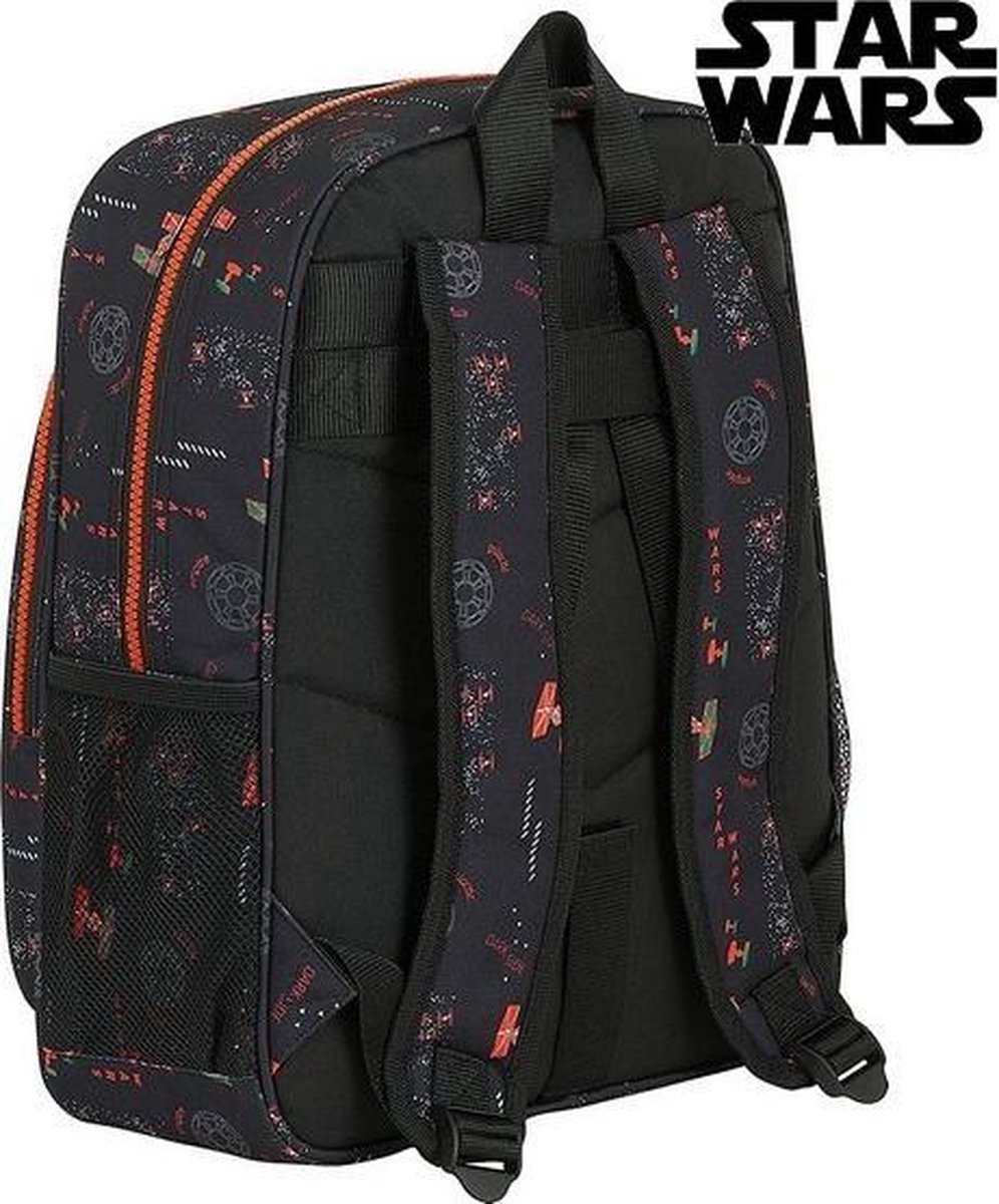 Schoolrugzak Star Wars The Dark Side Zwart Oranje