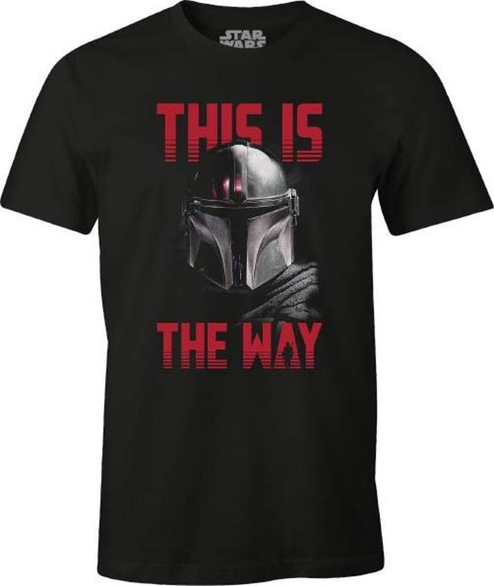 Star Wars - Black Mens T-shirt - This is the way - L