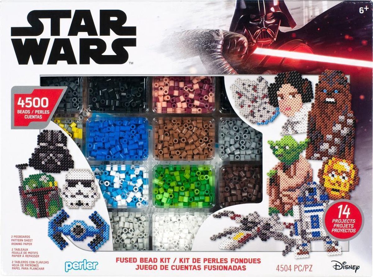 Star Wars - Perler DeLuxe - Strijkkralen kit - 4500stuks