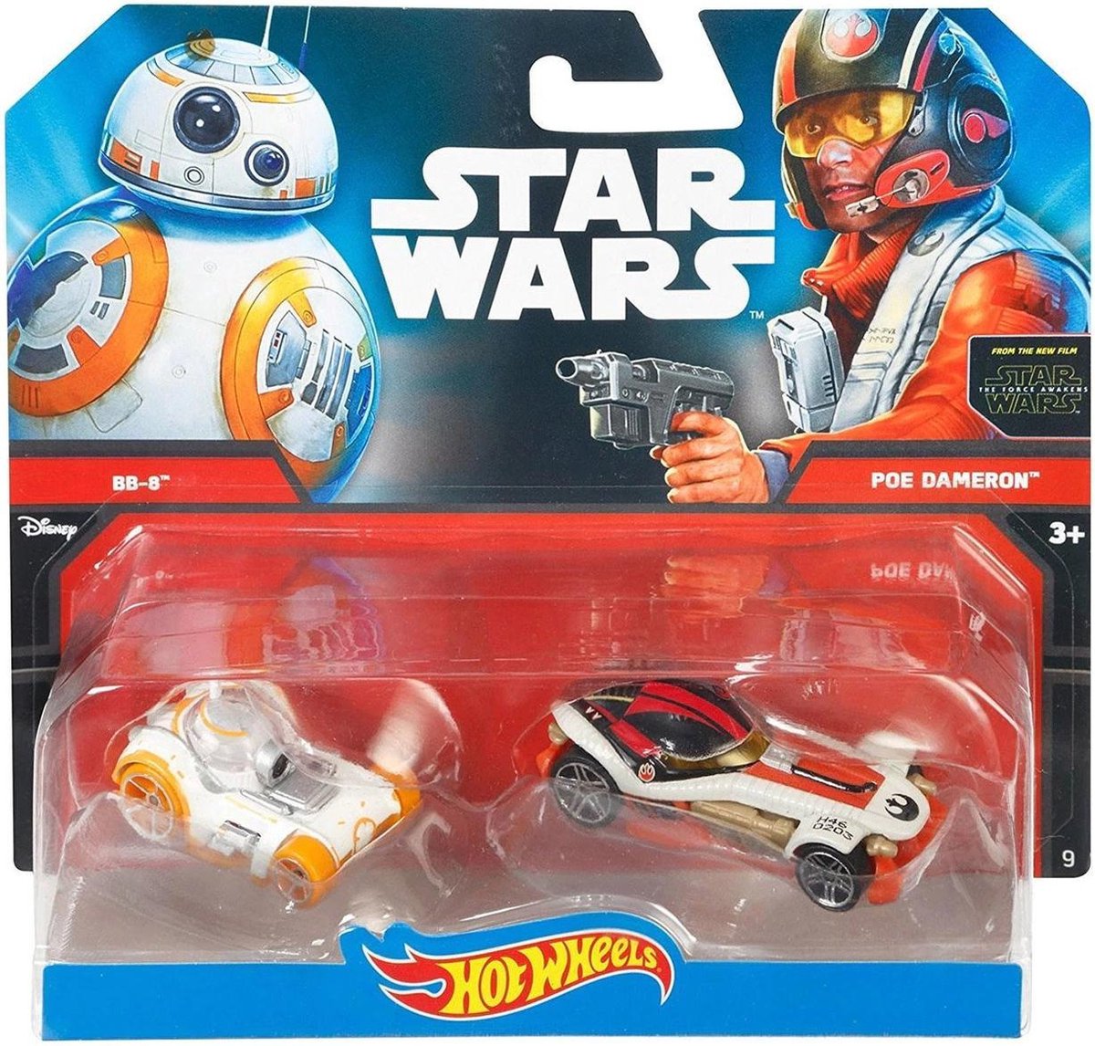 Star Wars BB-8 VS. Poe Dameron – Hot Wheels 1:64