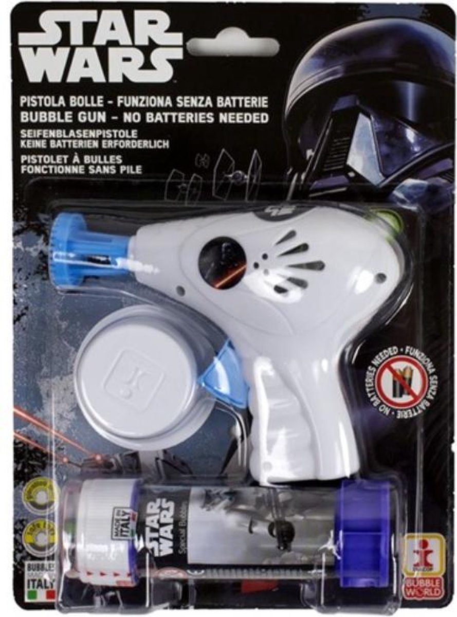 Star Wars Bellenblaas pistool inclusief 60ml vloeistof