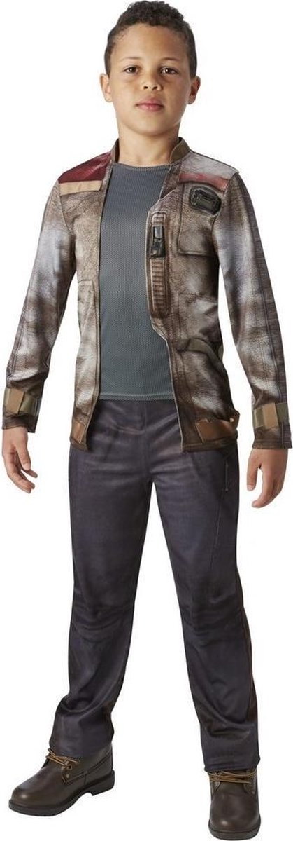 Star Wars Boys Force Awakens Finn Deluxe Costume (Brown)