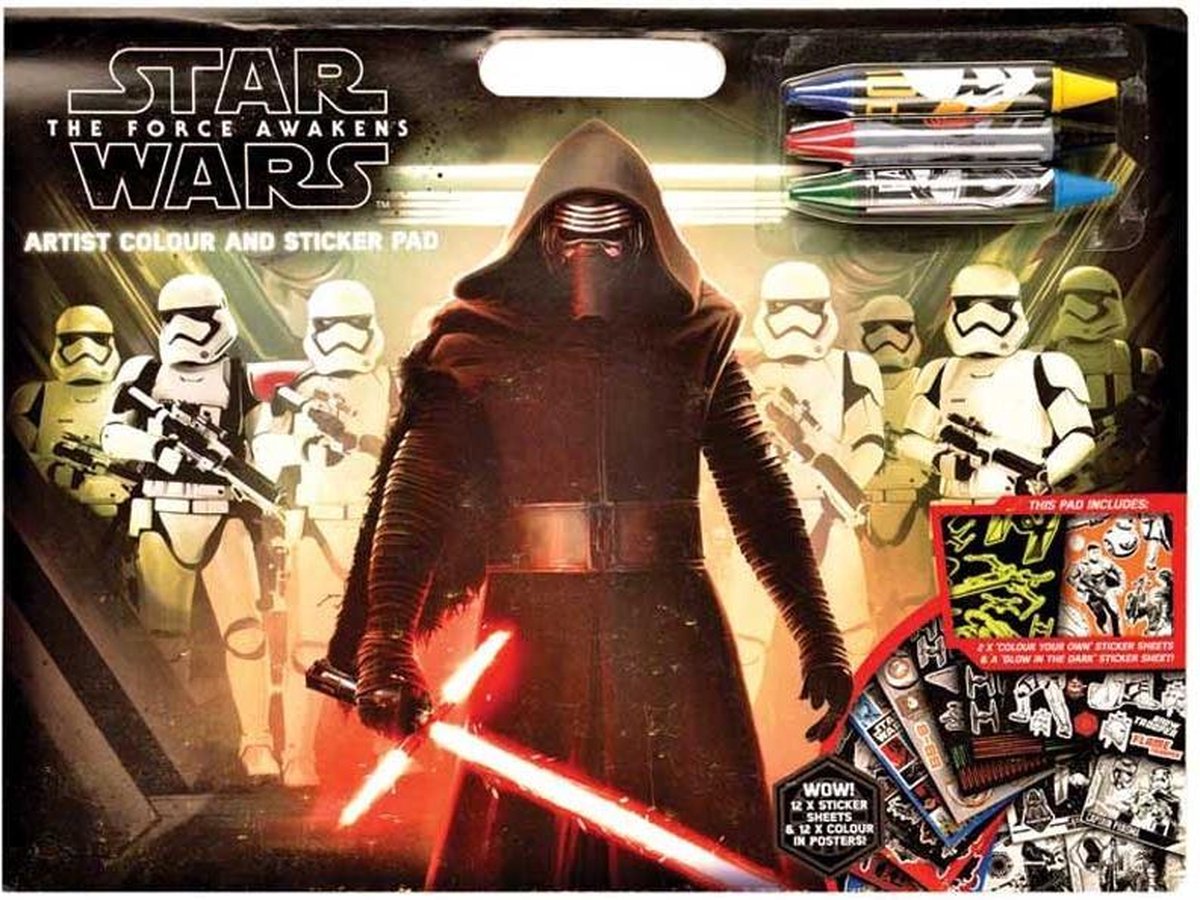 Star Wars Episode 7 kleurboek en stickerboek