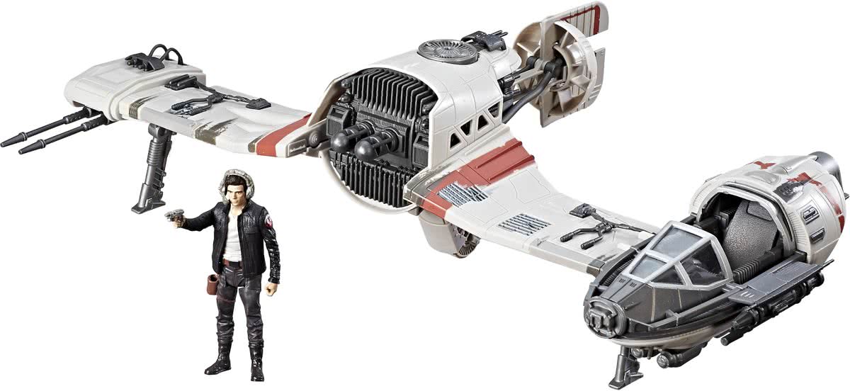 Star Wars Force Link Resistance Ski Speeder & Captain Poe Dameron - Speelfiguren