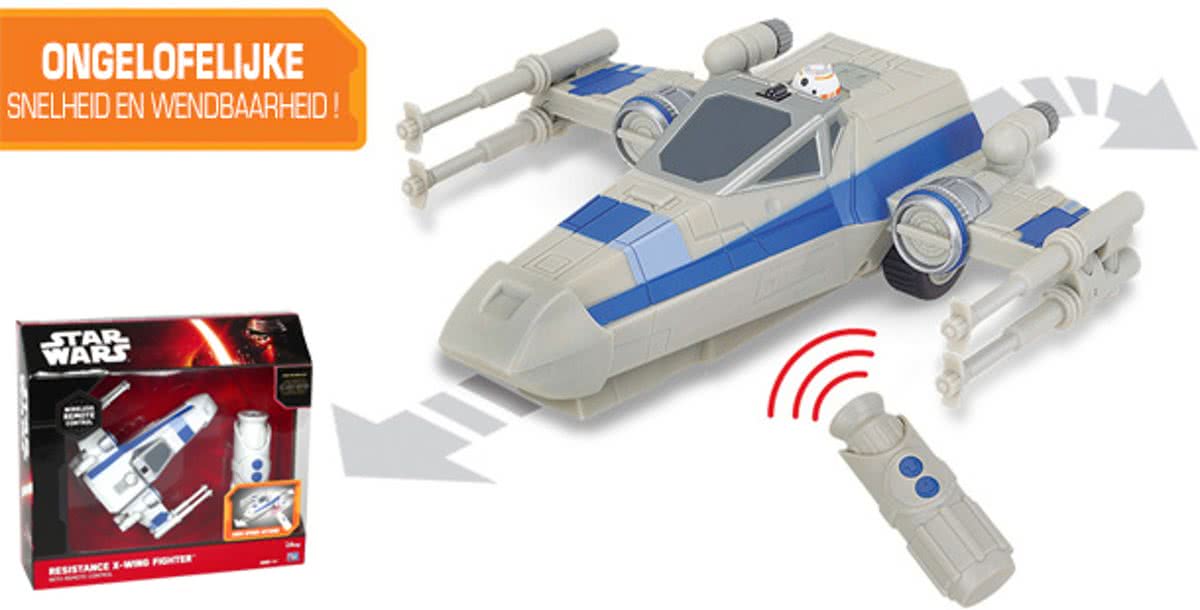 Star Wars Heros Starfighter Infrarood - 15 cm