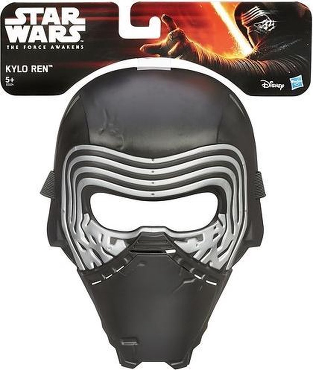 Star Wars Kylo Ren masker - Zwart - Kunststof