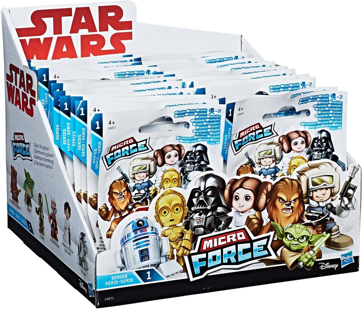 Star Wars Micro Force Mini Figures Blind Bags  - 3 zakjes