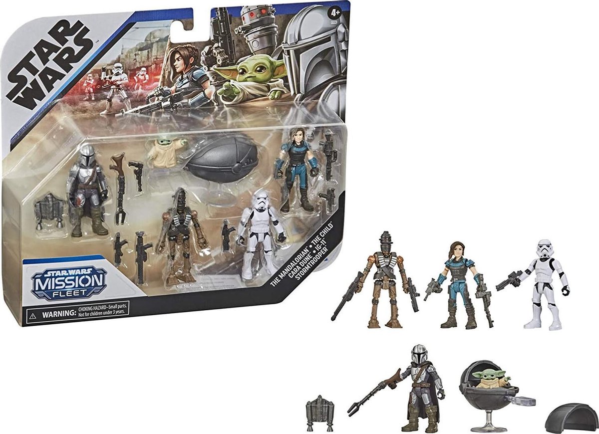 Star Wars Mission Fleet Mandalorian Defend The Child Multipack