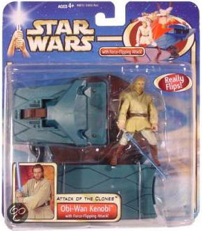 Star Wars Obi-Wan Kenobi with Force-Flipping Attack