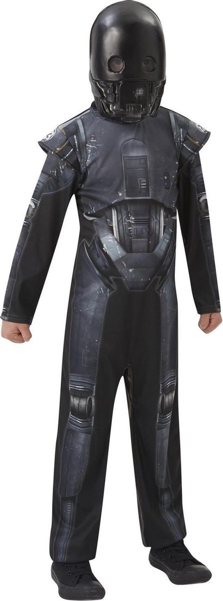 Star Wars Rogue One Childrens/Kids K-2SO Classic Costume (Black)