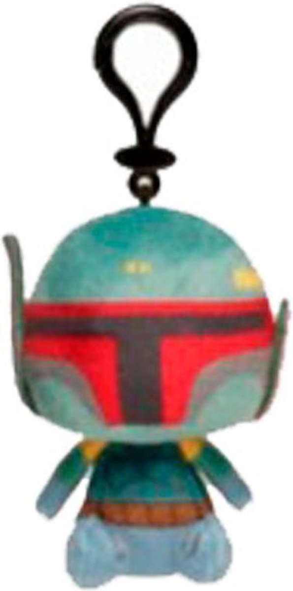 Star Wars Sleutelhanger Bobba Fett Pluche Knuffel 14 cm