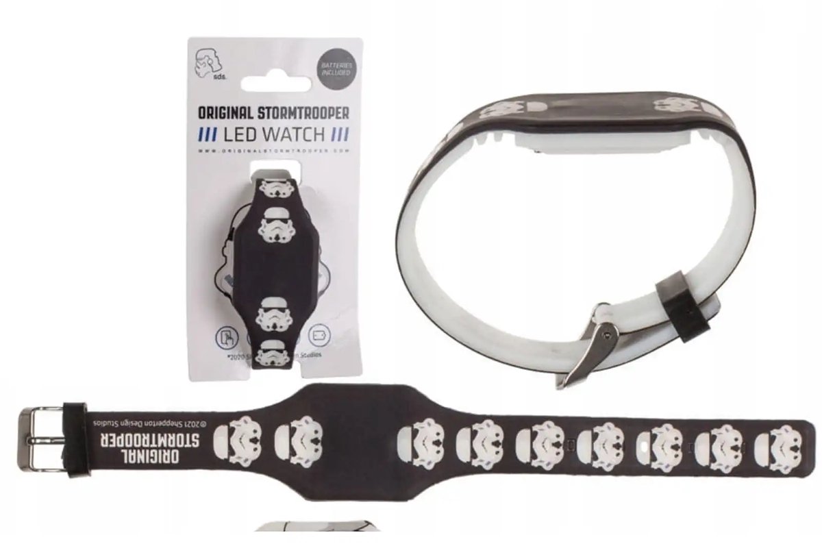   Stormtrooper digitaal horloge - 23,5 x 3 cm x 0,5 cm