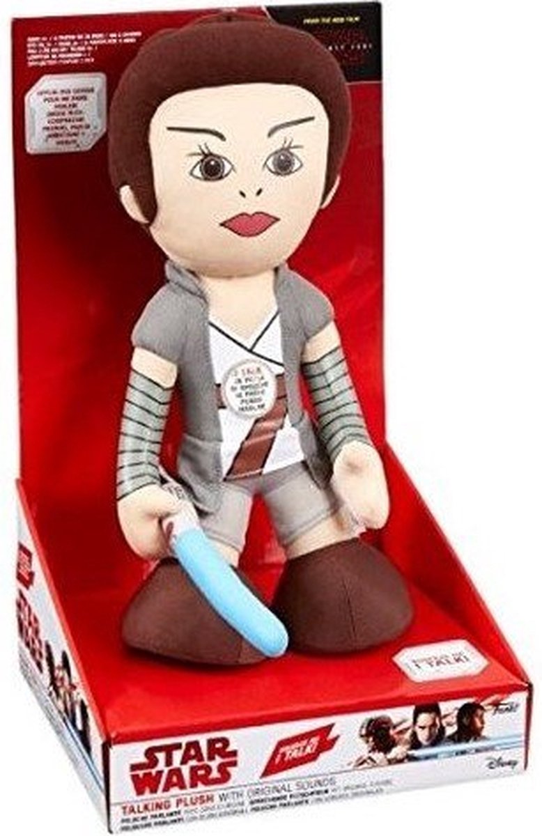 Star Wars- Talking Plush Rey 25cm