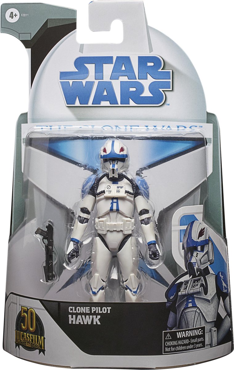 Star Wars The Black Series Clone Pilot Hawk - Actiefiguur 15cm