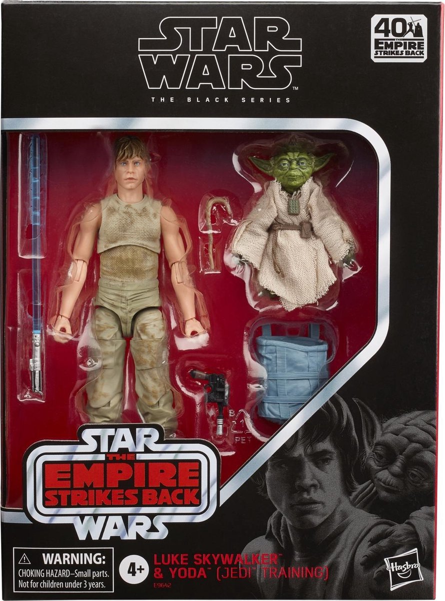 Star Wars The Black Series Deluxe Luke And Yoda