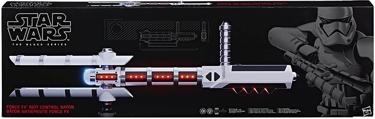 Star Wars The Black Series Force FX Z6 Riot Control Baton