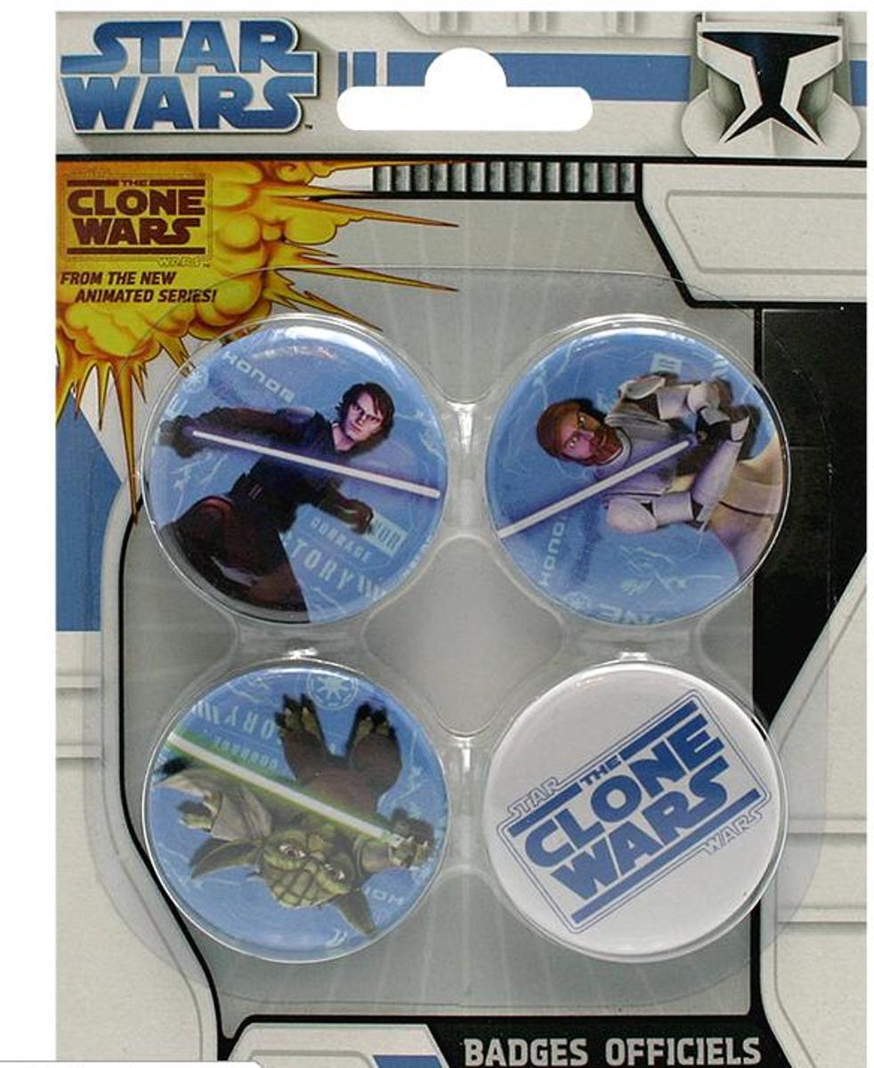 Star Wars The Clone Wars Buttons