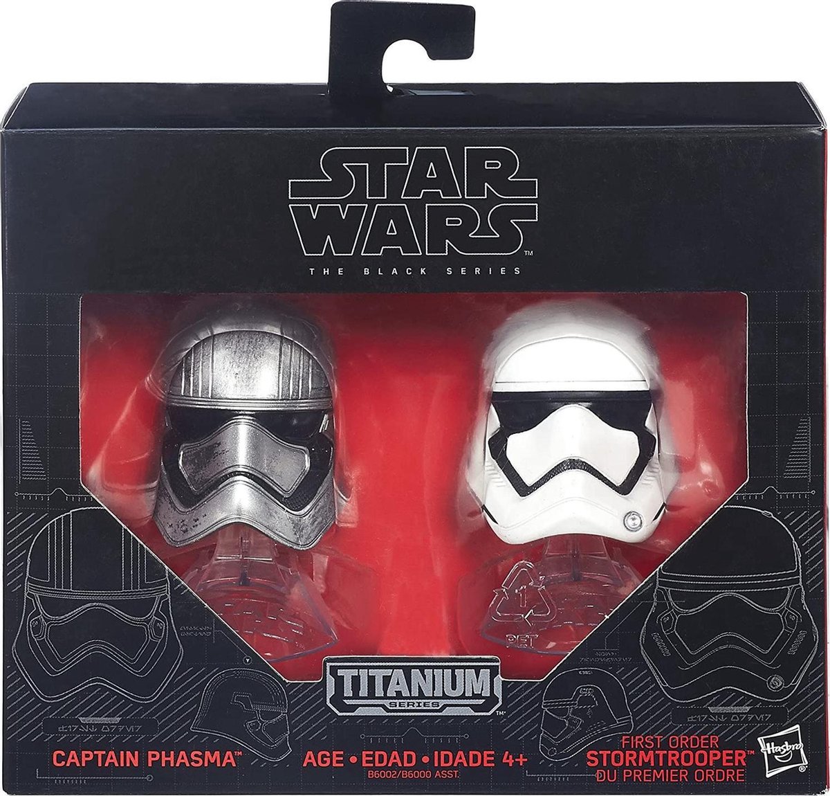 Star Wars Titanium Series Captain Phasma en 1st Order Stormtrooper - Die Cast