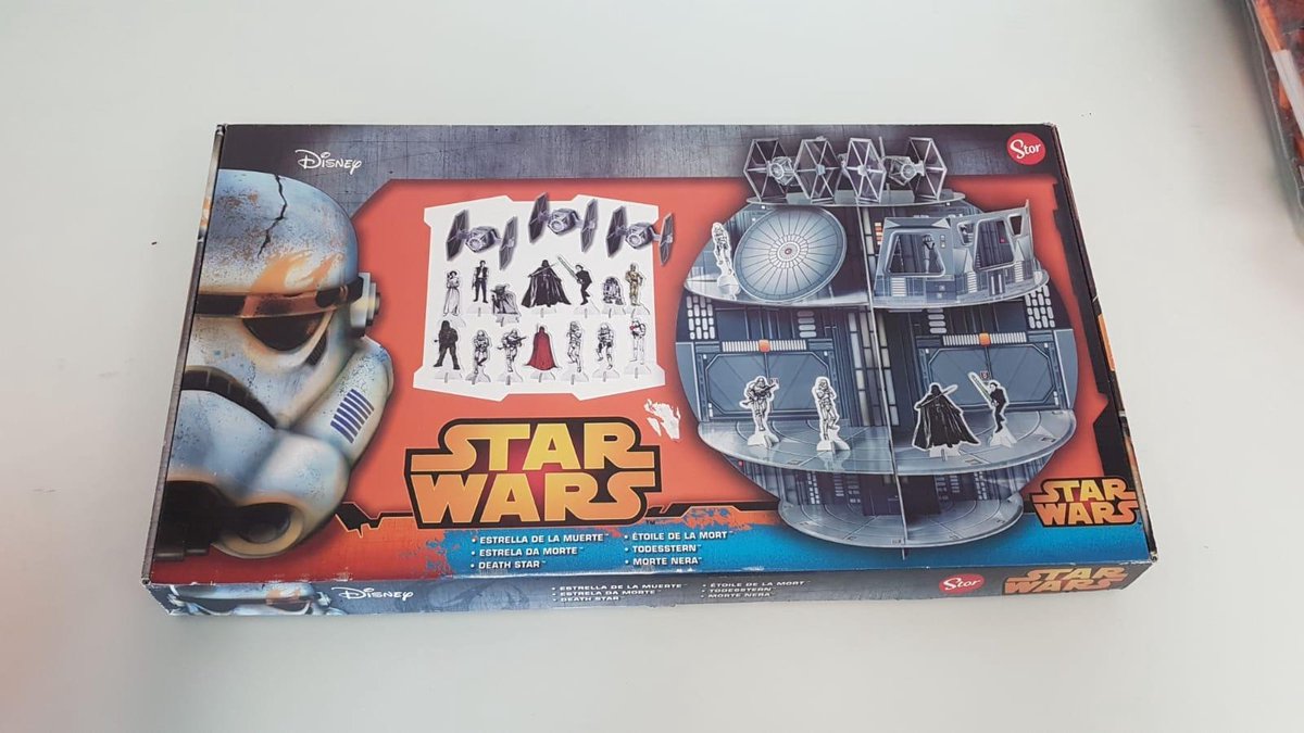 Star Wars figuren set - Death star - kartonnen figuren