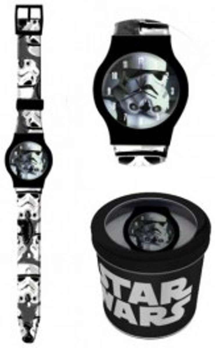 Star Wars horloge in cadeauverpakking