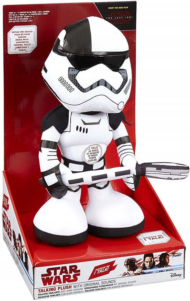 Star Wars knuffel First Order Executioner met geluid - 30 cm