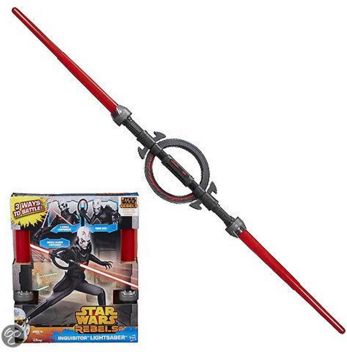 Star Wars lichtzwaard Rebels Inquisitor lightsaber (geeft geen licht!)