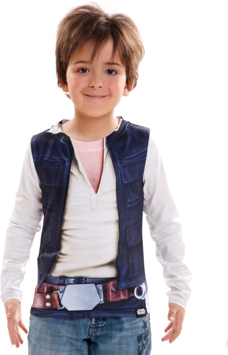 Star Wars™ Han Solo t-shirt voor kinderen - Verkleedkleding