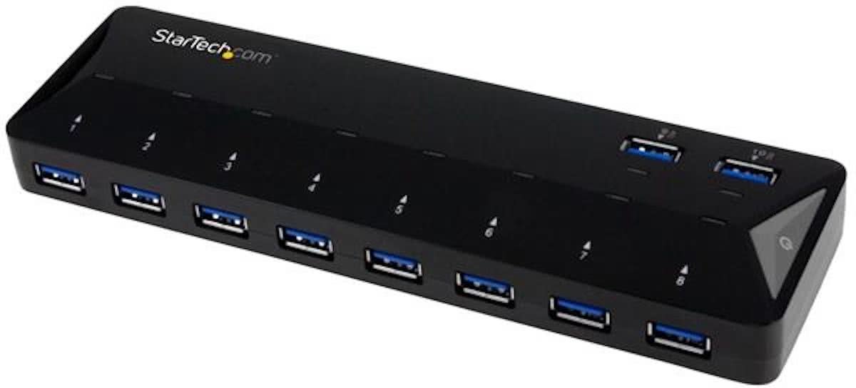 10-Port USB 3.0 Hub w/ Charge/Sync Ports