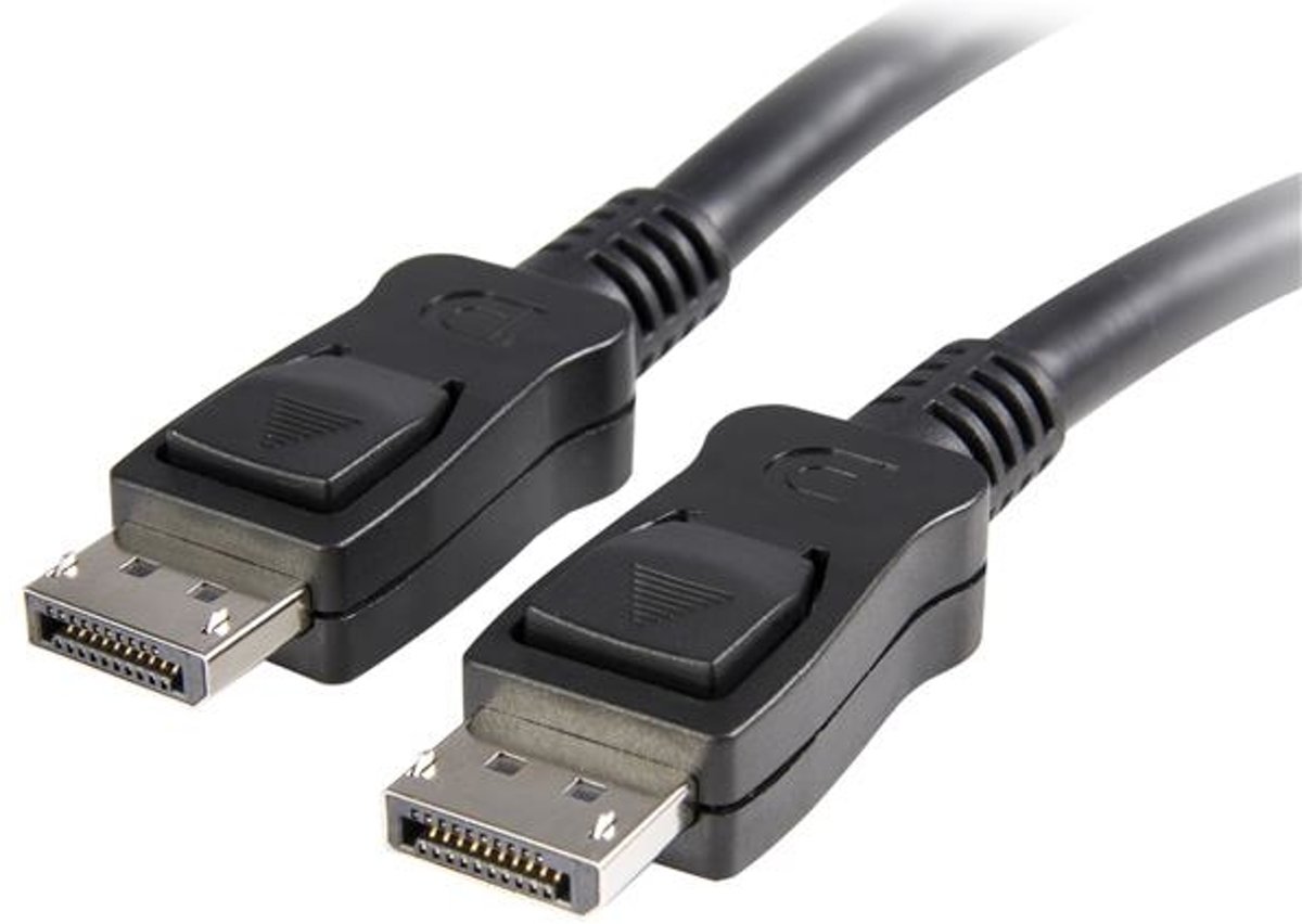 25 ft DisplayPort Cable with Latches M/M