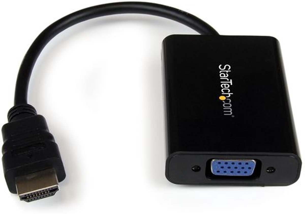 HDMI naar VGA video adapter / converter met audio voor desktop PC / Laptop / Ultrabook 1920x1200