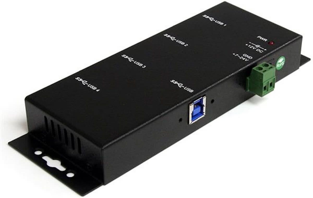 Mountable 4 Port Rugged USB 3.0 Hub