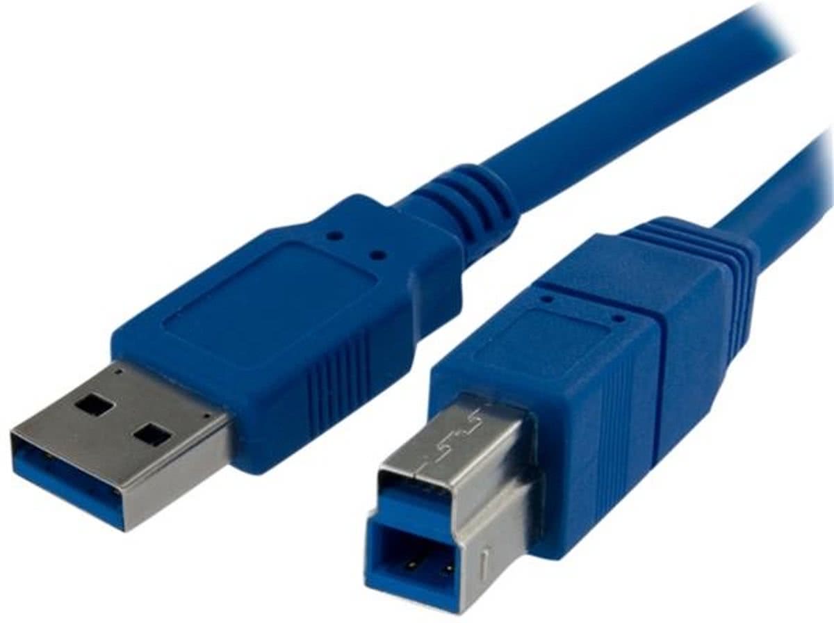 StarTech.com 1 m SuperSpeed USB 3.0-kabel A-naar-B M/M