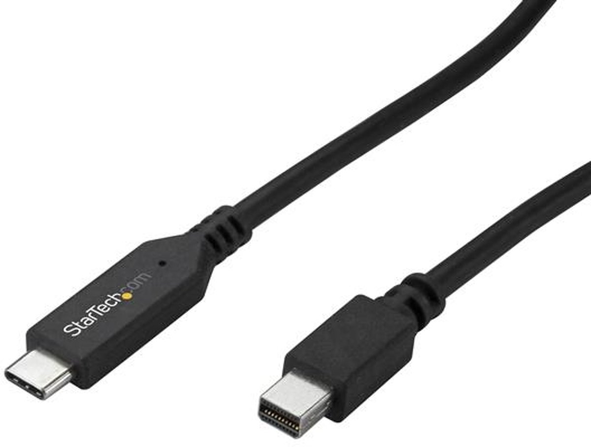 StarTech.com 1 m USB-C naar Mini DisplayPort kabel 4K 60Hz zwart