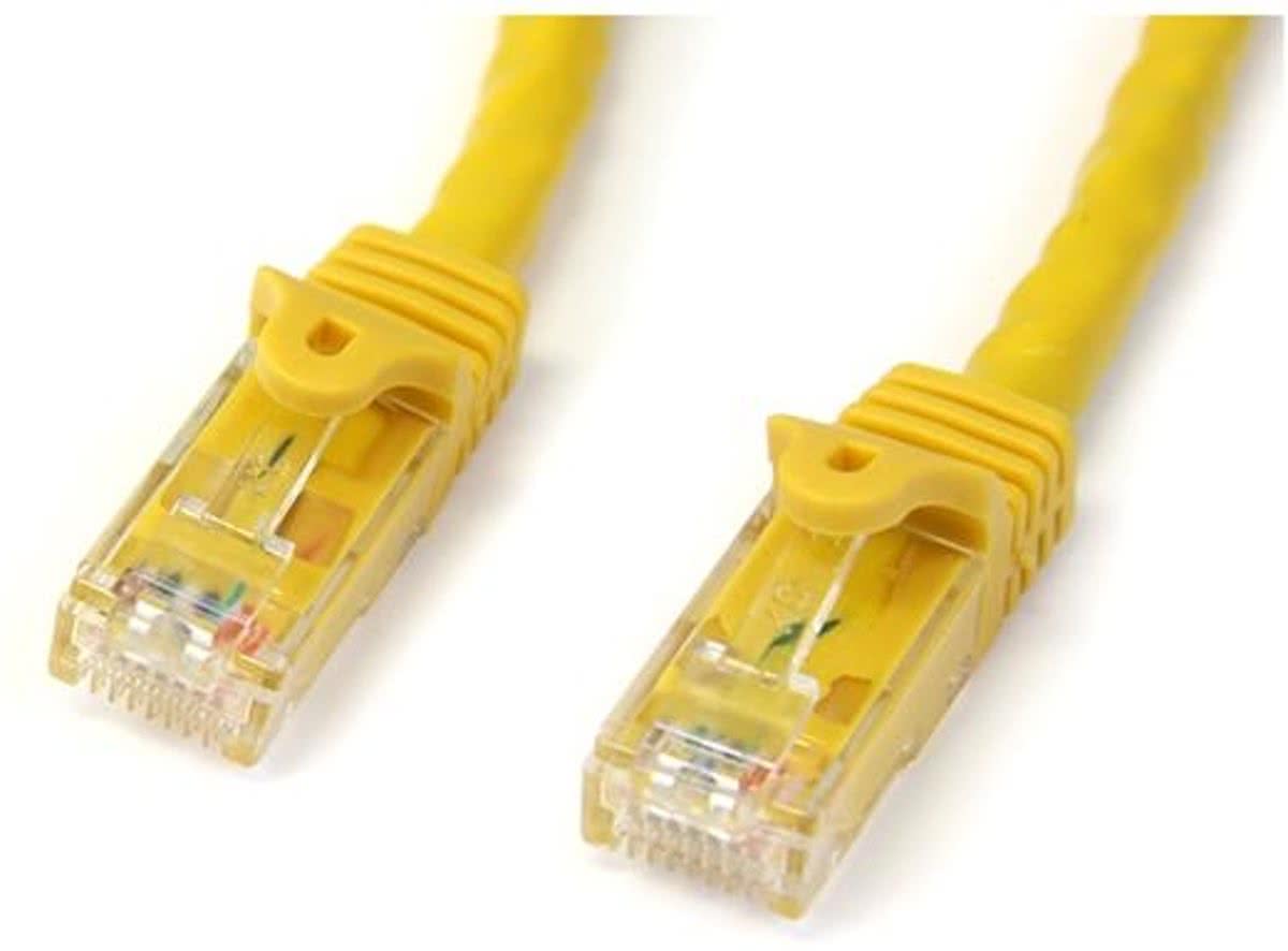 StarTech.com 15.24m Cat6 UTP 15.24m Geel netwerkkabel