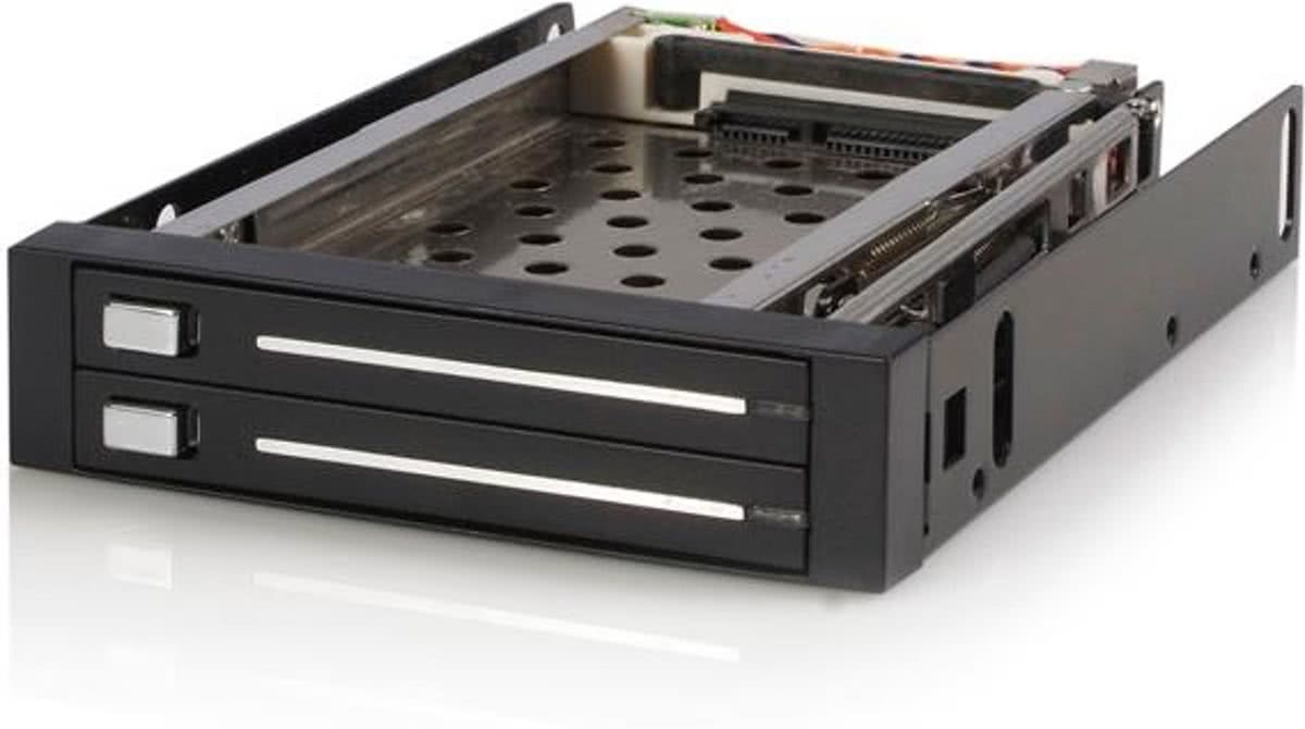 StarTech.com 2-Bay 2,5 inch Hot-Swappable SATA Mobile Rack Backplane