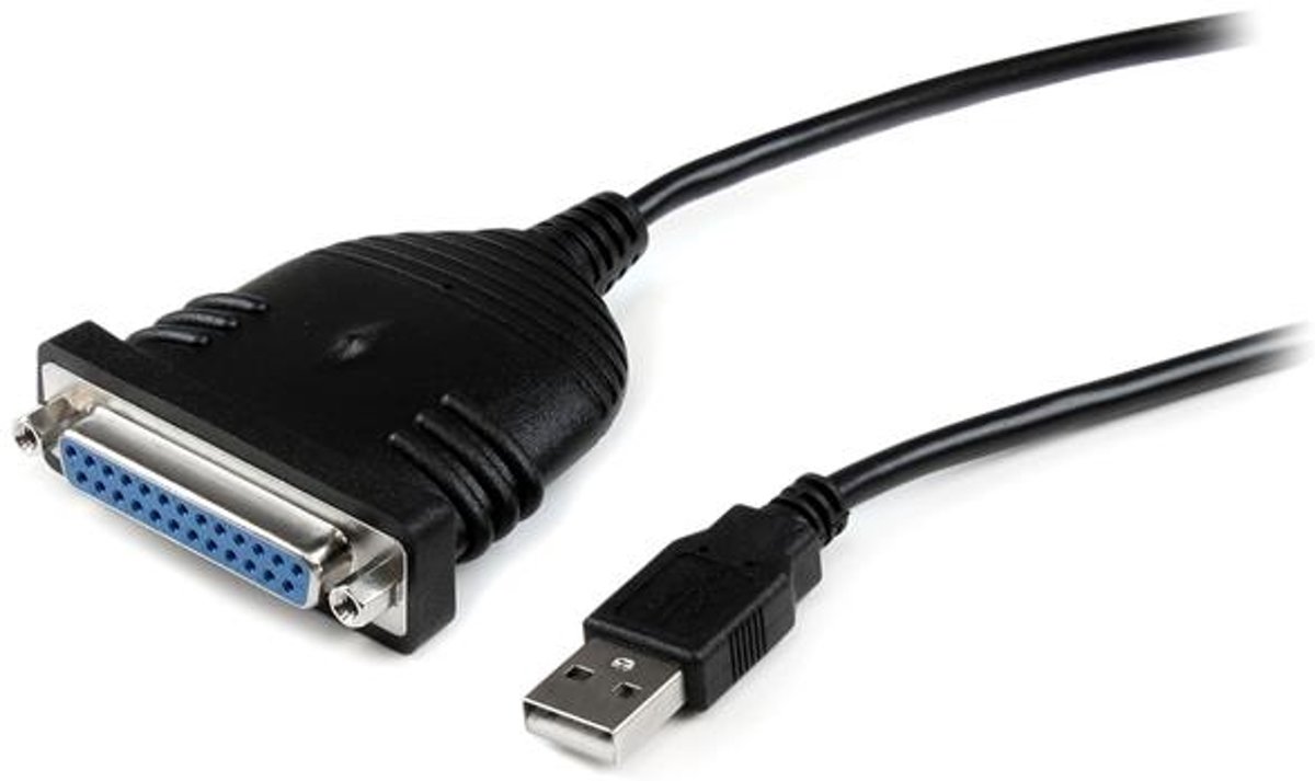 StarTech.com 2 m USB naar DB25 Parallel Printer Adapterkabel M/F