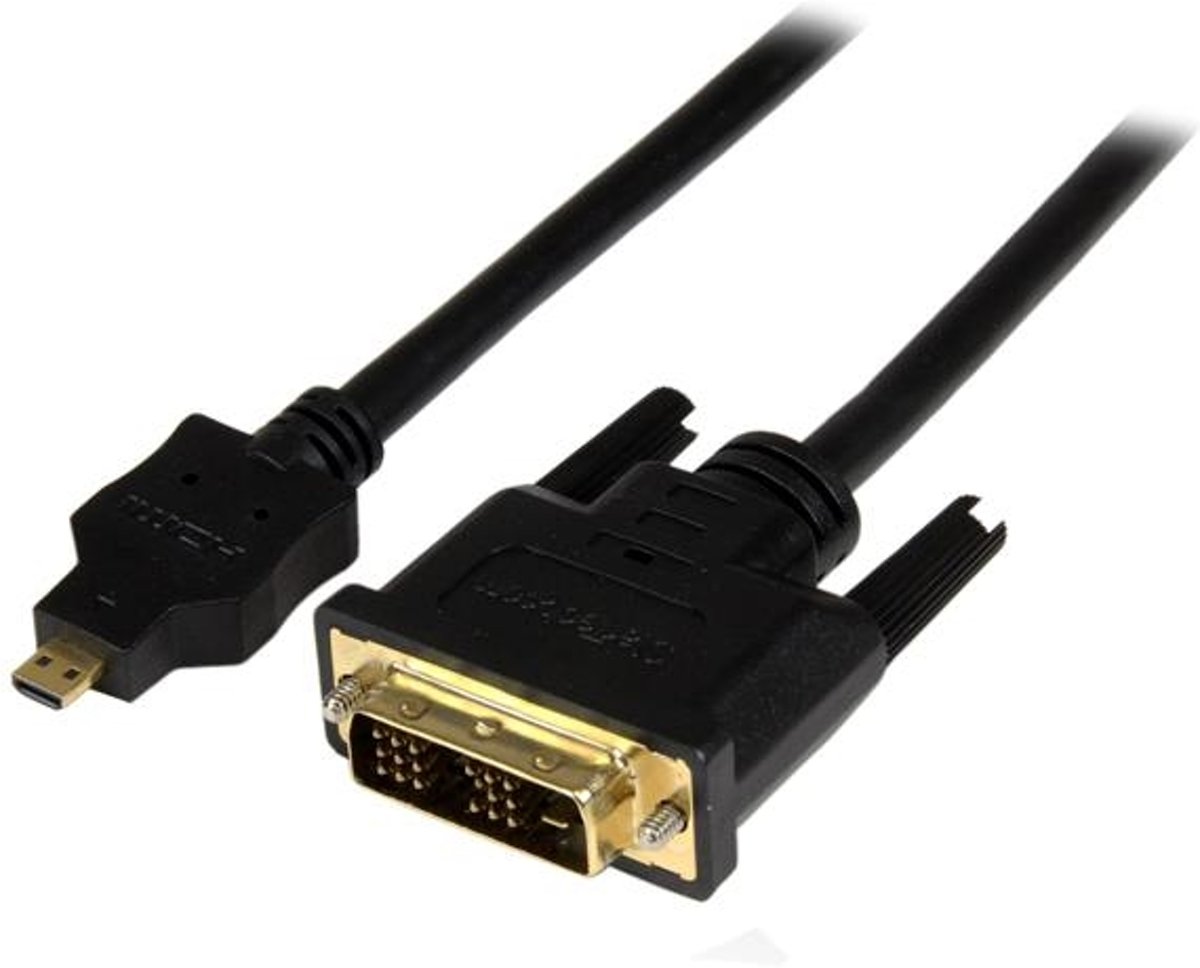 StarTech.com 2 m micro HDMI-naar-DVI-D-kabel M/M