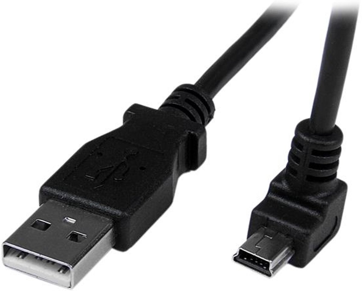 StarTech.com 2 m mini USB-kabel A-naar-mini-B met neerwaartse hoek