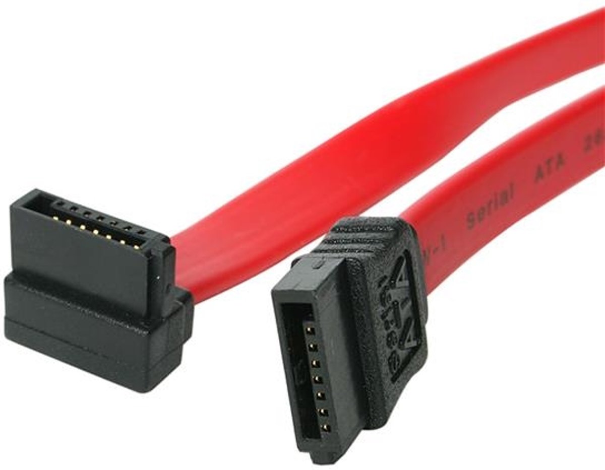 StarTech.com 20 cm Haakse SATA naar SATA Serial ATA Kabel naar Rechts