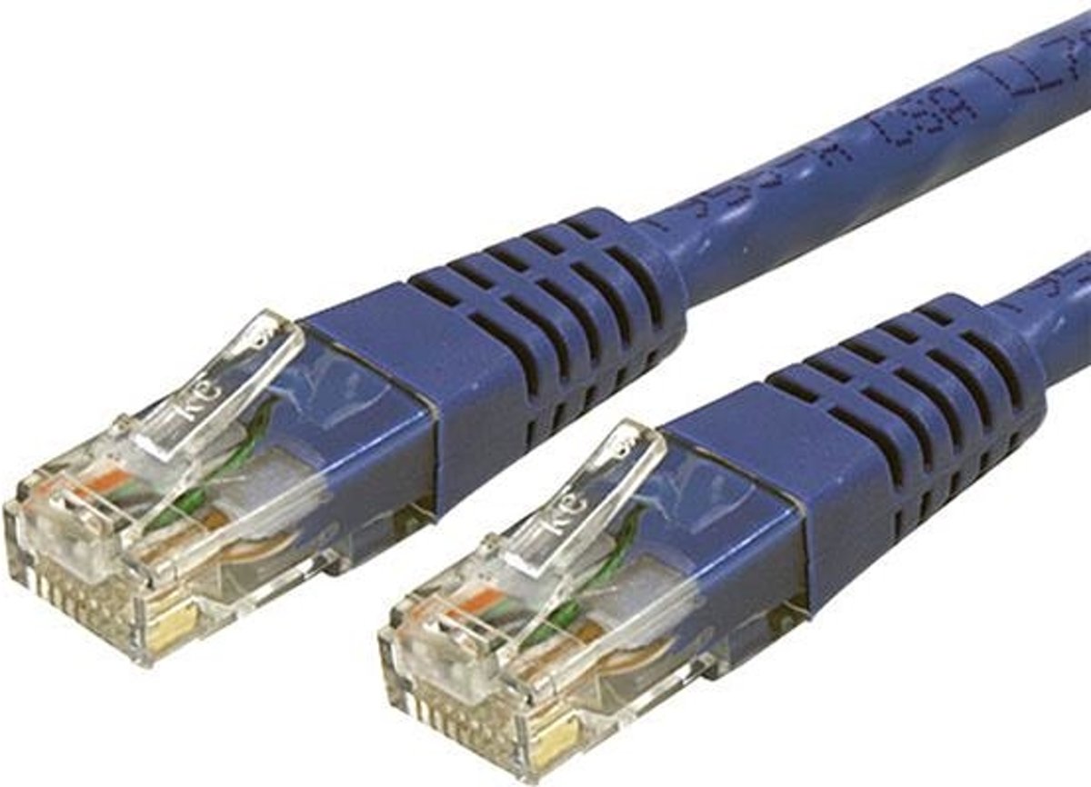 StarTech.com 25 ft Blue Molded Category 6 Patch Cable - ETL Verified netwerkkabel 7,62 m Blauw