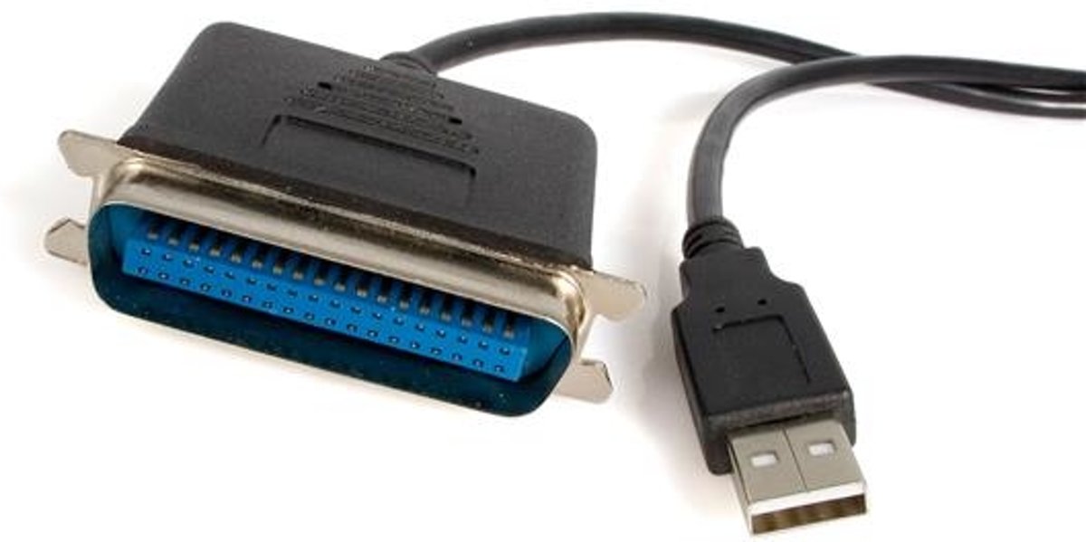 StarTech.com 3 m USB naar Parallel Printer Adapter M/M