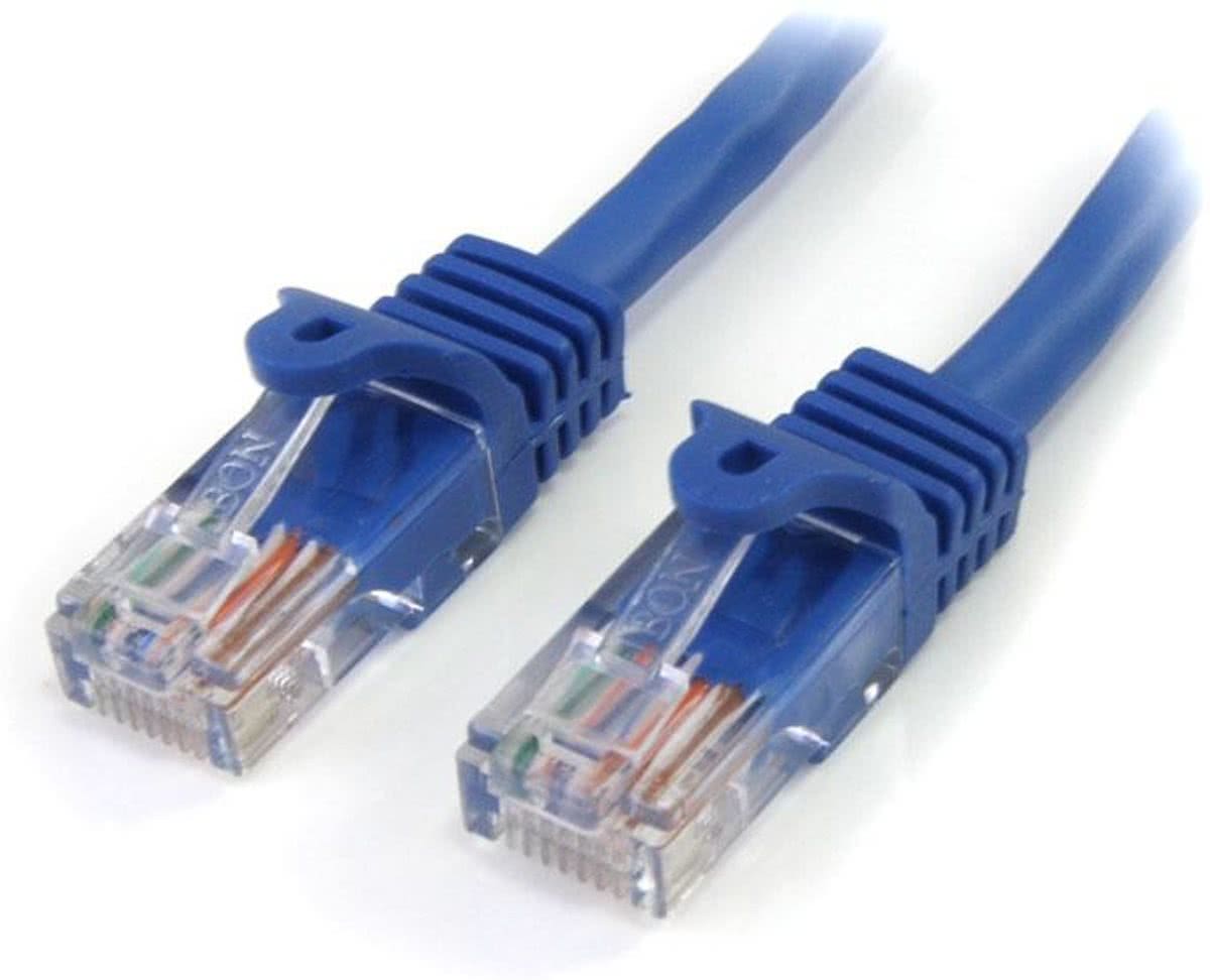 StarTech.com 5 ft Blue Snagless Category 5e (350 MHz) UTP Patch Cable 1.52m Blauw netwerkkabel