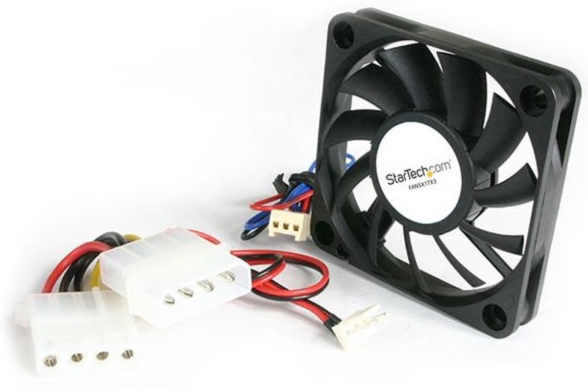 StarTech.com 5x1 cm TX3 Replacement Ball Bearing Fan (also includes a TX3 to LP4 adapter) Computer behuizing