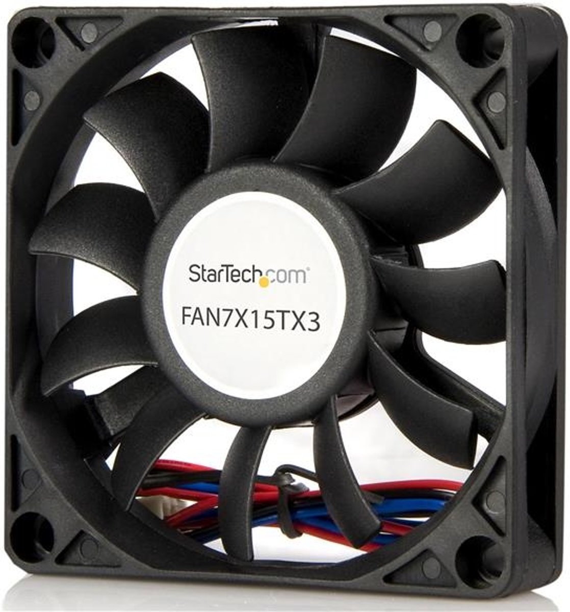 StarTech.com 70x15mm Ventilator voor Computerbehuizing met Kogellagers en TX3 Connector - Case Fan