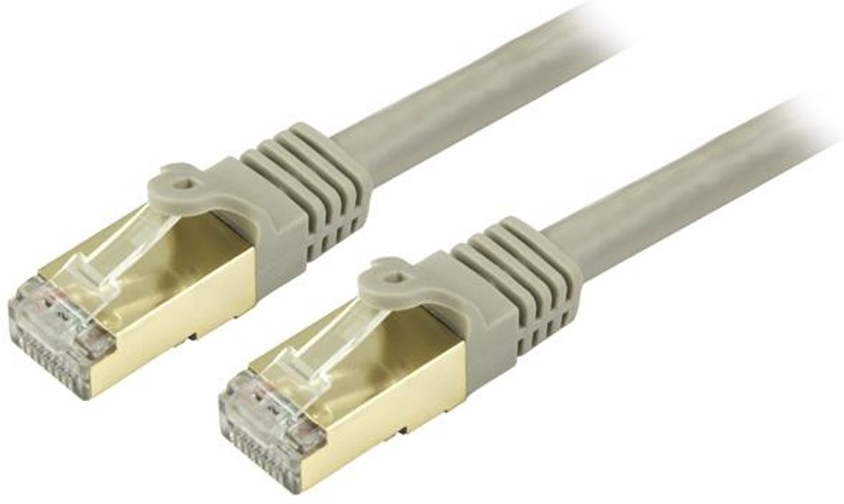 StarTech.com C6ASPAT14GR 4.3m Cat6a U/FTP (STP) Grijs netwerkkabel