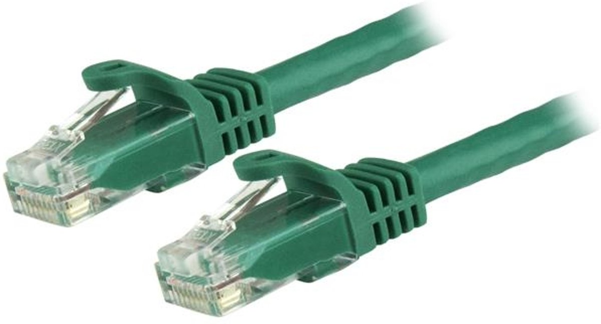 StarTech.com CAT6 kabel patchkabel snagless RJ45 connectors koperdraad ETL 1,5 m groen