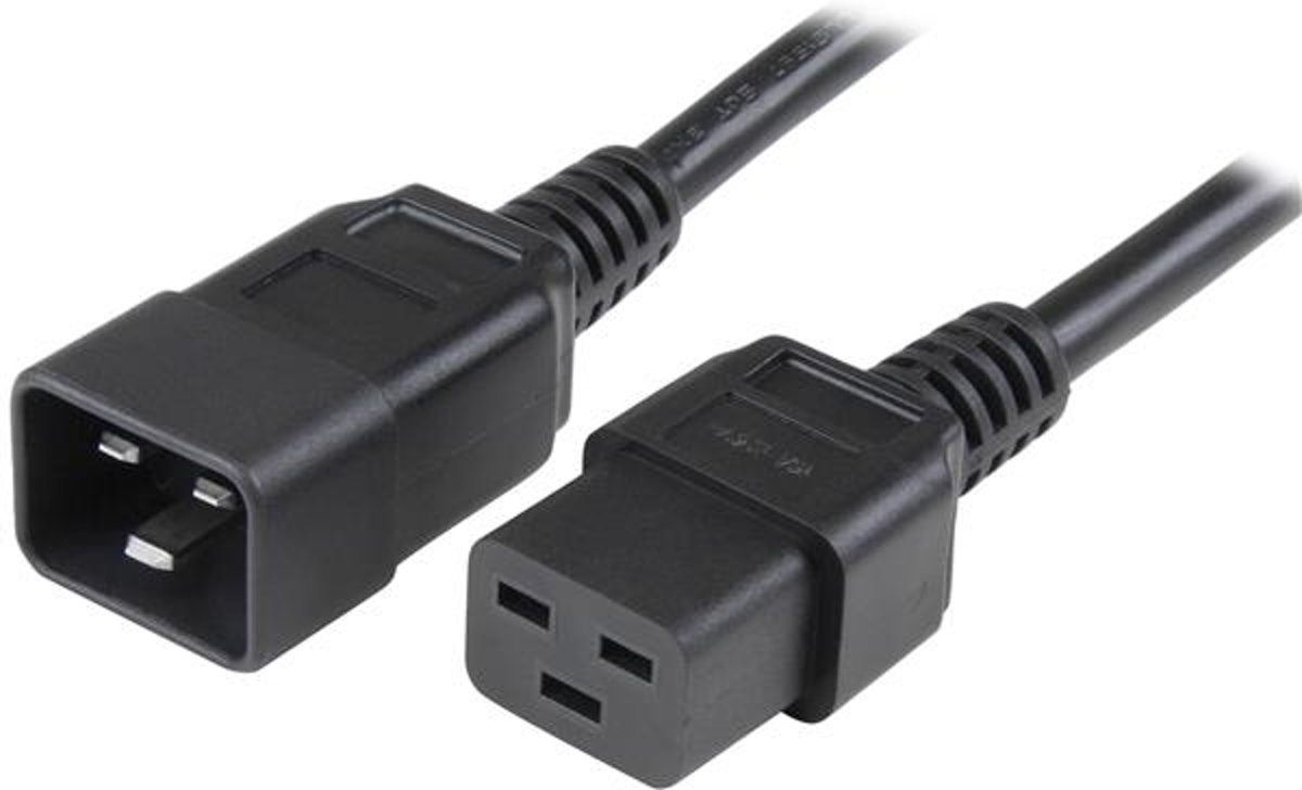 StarTech.com Computervoedingskabel C19 naar C20, 2,5 mm² 1,8 m