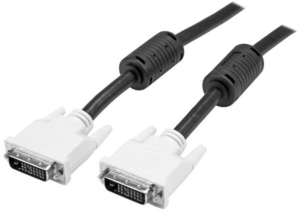 StarTech.com DVIDDMM3 0.9m DVI-D DVI-D Zwart DVI kabel