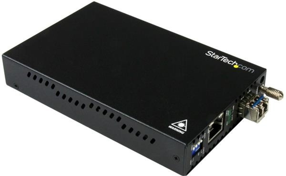 StarTech.com Gigabit Ethernet koper naar glasvezel media converter SM LC 20 km